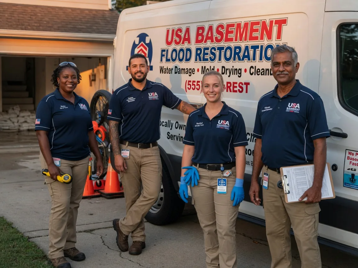 Basement Flood Cleanup company in Temperanceville, VA