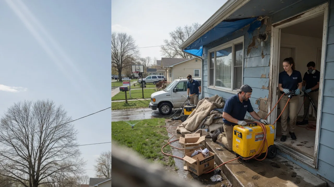 Basement Flood Cleanup in Temperanceville, VA near me